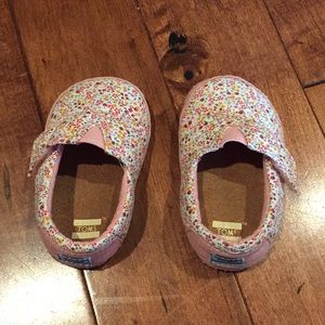 Baby girl TOMS shoes